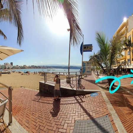 Casita Canaria Playa Beachfront Access & Lateral Ocean View With Terrace Лас-Пальмас-де-Гран-Канария Экстерьер фото